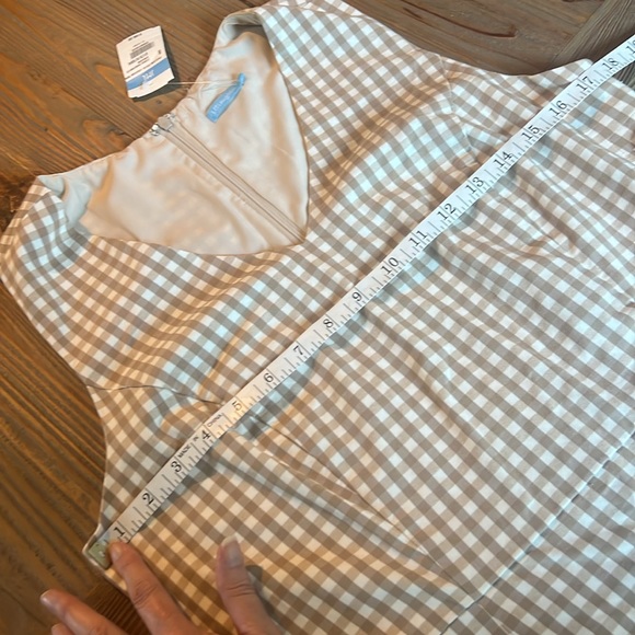 NWT J. Mclaughlin Paulson Gingham Dress 8 - Picture 8 of 8